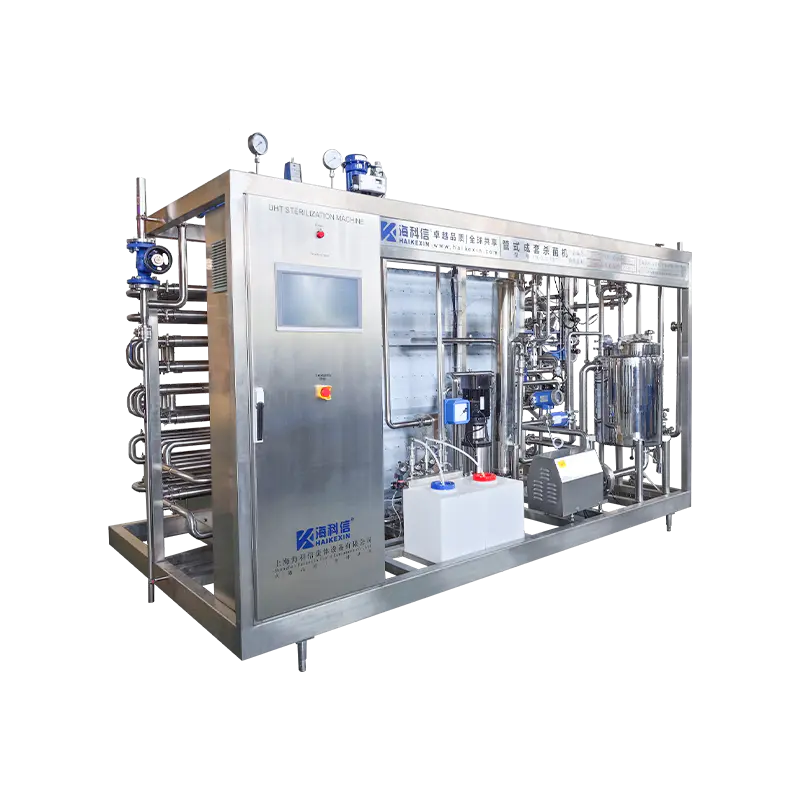 Automatisk UHT-sterilisator (Ultra-High Temperature). Automatisk UHT-sterilisator (Ultra-High Temperature).