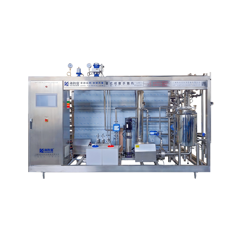 Automatisk UHT-sterilisator (Ultra-High Temperature). Automatisk UHT-sterilisator (Ultra-High Temperature).